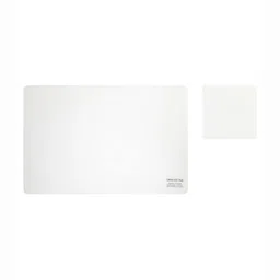 OBSESSIONS White & Green 12 Pieces Floral Printed Mats & Coaster Table Placemats image 3