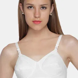 Sonari Nude-Coloured & White 2 Maternity Bra nursingskinwhite30B image 4