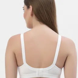 Floret  Women White & Red Pack of 2 Full Coverage Cotton Bra image 2