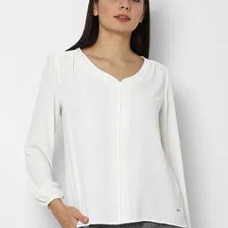 Allen Solly Woman White Regular Top image 1