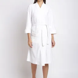 RedRose Cotton Soft Bath Robe image 1