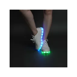 The Quirky Naari Light Me Up Sneakers White image 3