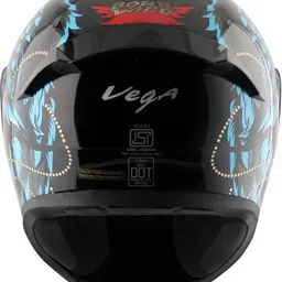 vega Bolt Wild Motorbike Helmet image 3