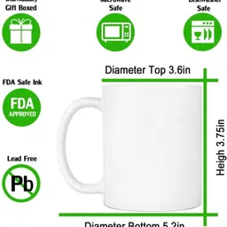 maddockcorp Garfield I'll Rise But I Won't Shine Comic Printed White Ceramic Coffee Mug image 2