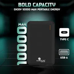 kratos 10000 mAh 22.5 W Slim Pocket Size Power Bank image 3