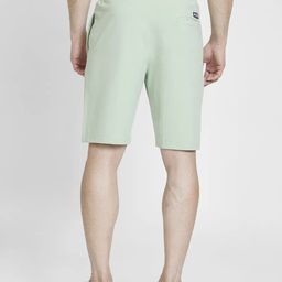 spykar Solid Men Green Basic Shorts image 2