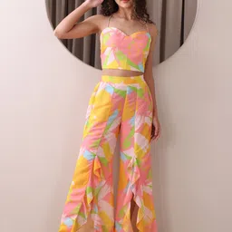 purvaja Top Palazzos Co-ords Set image 5