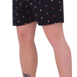 string Pack of 2 Printed Men Multicolor Boxer Shorts image 5