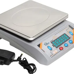 nibbin 30Kg Counter Chargeable Weight Machine/Taraju With Front, Back Display For Shops Balance Scale-picture-31