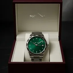 skylish 0131 Analog Watch - For Men R_Stainless Arab Dial Black-picture-20