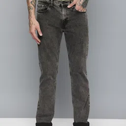 levi's 511 Men Slim Mid Rise Black Jeans image 1