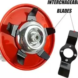 gt shakti Brush Cutter Blade - Durable Metal Head for Lawn Mowing and Weed Removal Cordless Grass Trimmer image 2