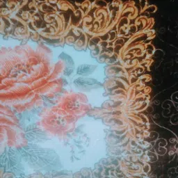 shanti niwas co Floral Single Woollen Blanket for Mild Winter image 3