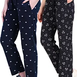 pstenterprises Pack of 2 Daily Use Women Pyjama-picture-30