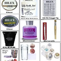 hilex Nail art Products Kit Basic to Advance Nail art Kit, Acrylic Kit image 3