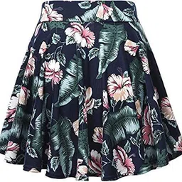 fashionon Women Printed Regular Multicolor Skirt-picture-32