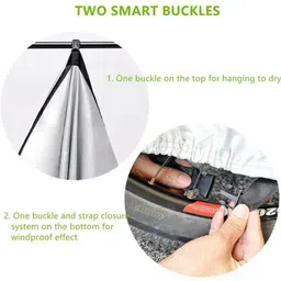 pedalup Waterproof Two Wheeler Cover for Honda, Universal For Bike image 5