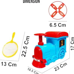 braintastic Train Flying Disc Launcher Toy for Kids image 2