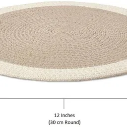 yakshitas Round Pack of 2 Table Placemat image 3