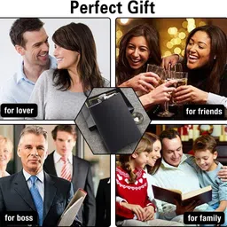 celebr8 Easy Sip Stainless Steel Hip Flasks, Liquor Wine Whiskey Alcohol Holder Stainless Steel Hip Flask image 4