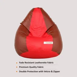 beankart XXXL Bean Bag with Beans Teardrop Bean Bag With Bean Filling image 5