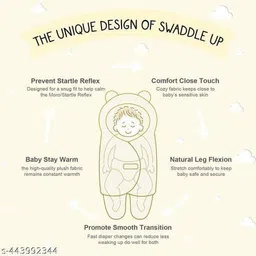 trulyfast Animal Single Hooded Baby Blanket for Mild Winter image 3