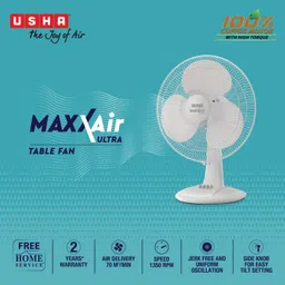 usha Maxx Air Ultra 400 3 Blade Table Fan image 2