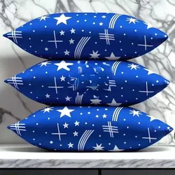 fulffystyl Cotton Sleeping Pillow Pack of 4 Solid SOFT image 2