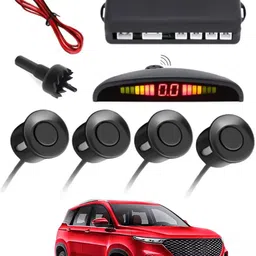 monolive Black Reverse Car Parking Sensor for Universal for All Cars-136 Set of 4 pcs Car Parking Sensors with LED Parking Assistant Kit-136 Parking Sensor-picture-10