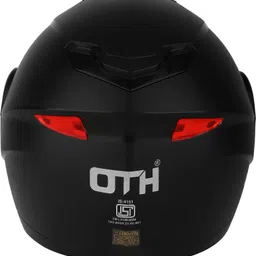 oth Flip Up Helmet for Men | ISI Certified | Anti-Scratch, UV Resistant Motorbike Helmet image 5