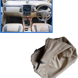 my ind Innova 1st Gen Automotive Parts, PU Leather Gear Shift Lever Cover Boot Gear Shift Collar-picture-16