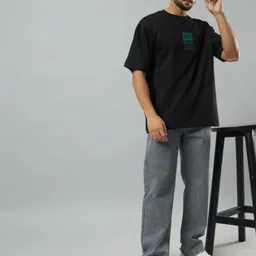 jeancherry Men Regular Mid Rise Grey Jeans image 4