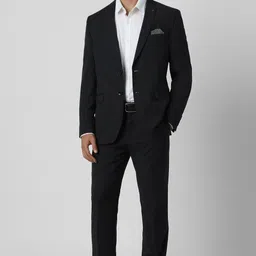 van heusen Men Two Piece Suit Textured Suit image 2