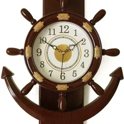 gangaram creation Analog 33 cm X 26 cm Wall Clock image 2