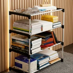 thos Multipurposar Storage rack Metal Open Book Shelf-picture-24