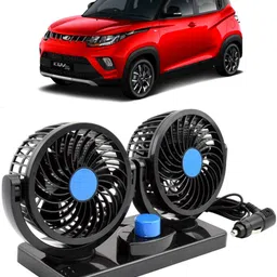 genipap Car Fan 12V 360 Head 2 Speed Quiet Strong for All Auto Vehicles-HNBI0267 Car Interior Fan-picture-30