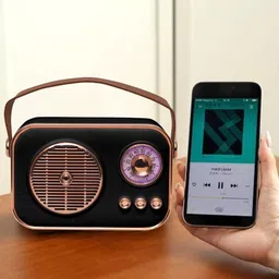 Vedaantron Wireless FM Speaker with Bluetooth, USB Slot & Clear 8W Sound Output 8 W Bluetooth Speaker image 4