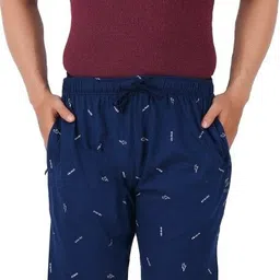guide Printed Men Blue Bermuda Shorts image 4