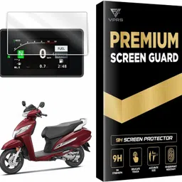 vprs Edge‑To‑Edge Screen Guard for 2025 New Honda Activa 125 – (Not Tempered Glass) Bike Display Screen Guard-picture-39