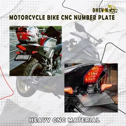 dhevan TT-H Tail tidy/fender Eliminator for Yamaha R15 V3/V4/R15S/R15M Bike Number Plate image 3