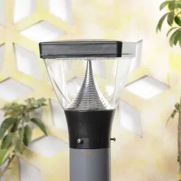 decorativeray Jeny Black PVC Gate Light image 1