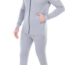 mom's cradle Solid Men Track Suit image 2