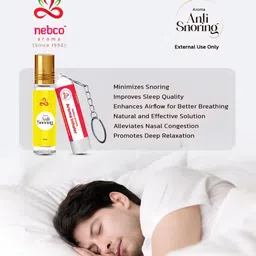nebco aroma Anti-Snoring Essential oil with Aroma Inhaler image 2