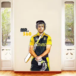 stickeryard 55 cm Mr 360 AB de Villiers Self Adhesive Sticker image 2
