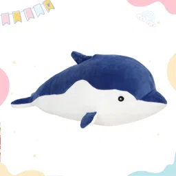 little ginnie Soft Toys For Kids | Plush Dolphin Soft Toy | Ideal Gift for 6+Months Baby - 39 cm image 2