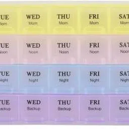 raghav 1 Week Weekly 28 Day Tablet Pill Box Pill Box-picture-15