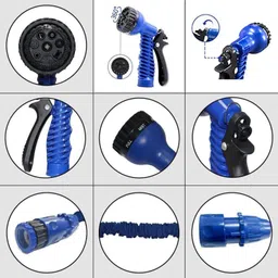 my baby love a perfect care Expandable Garden Hose Flexible Water Hose Pipe,Lightweight Magic Hose 18ft Durable Kink-Free Design Easy Storage with Spray Gun for Lawn Care & Car Wash Hose Pipe image 4