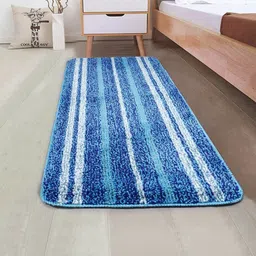 saral home Blue Cotton Runner-picture-11