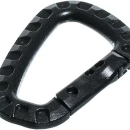 linist Tactical Carabiner Keychain - Hard Polymer Carabiners D Rings -6 Pcs -Set Carabiner image 3