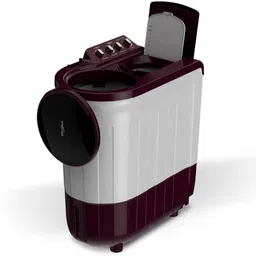 whirlpool 7 kg Semi Automatic Top Load Maroon image 3